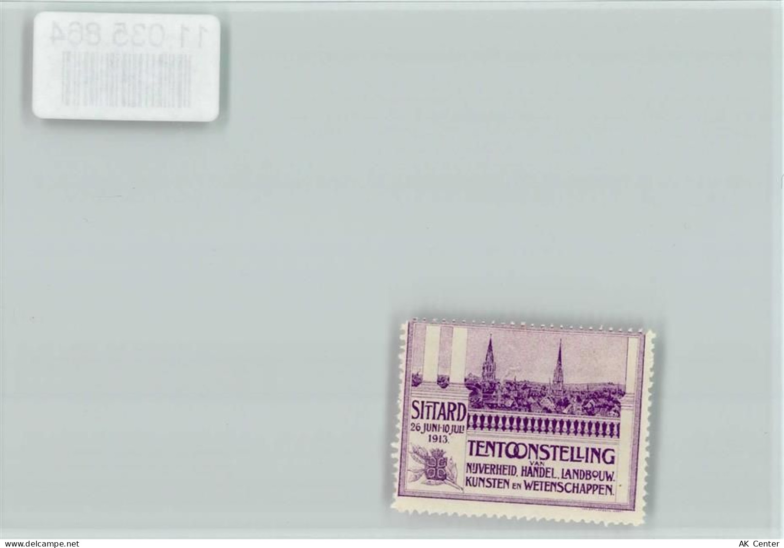 6131 Sittard 1913 - Vignette Tentoonstelling van Nuverheid Handel Landbo... - 11035864