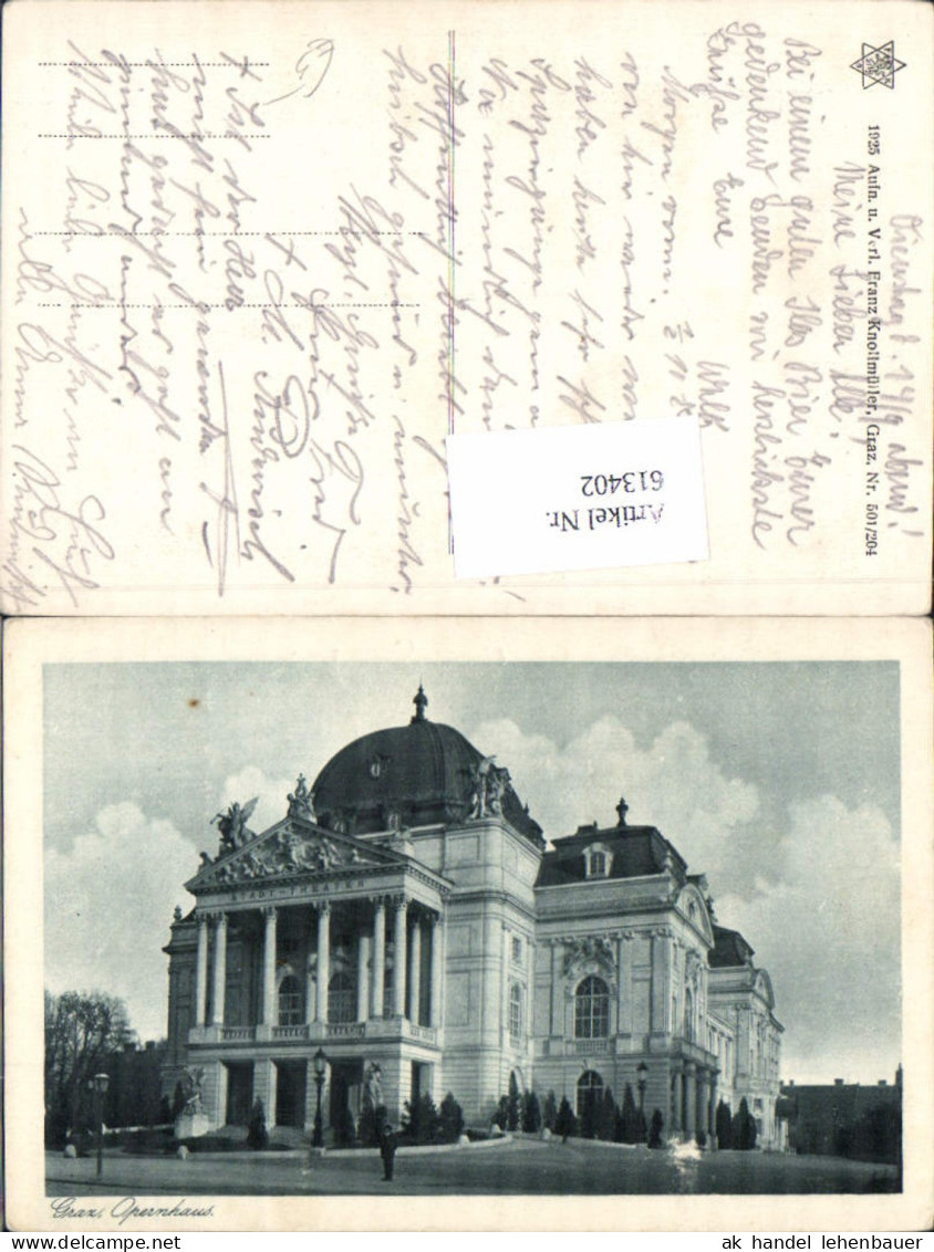 613402,Graz Opernhaus Oper Theater pub Knollmüller 501/204