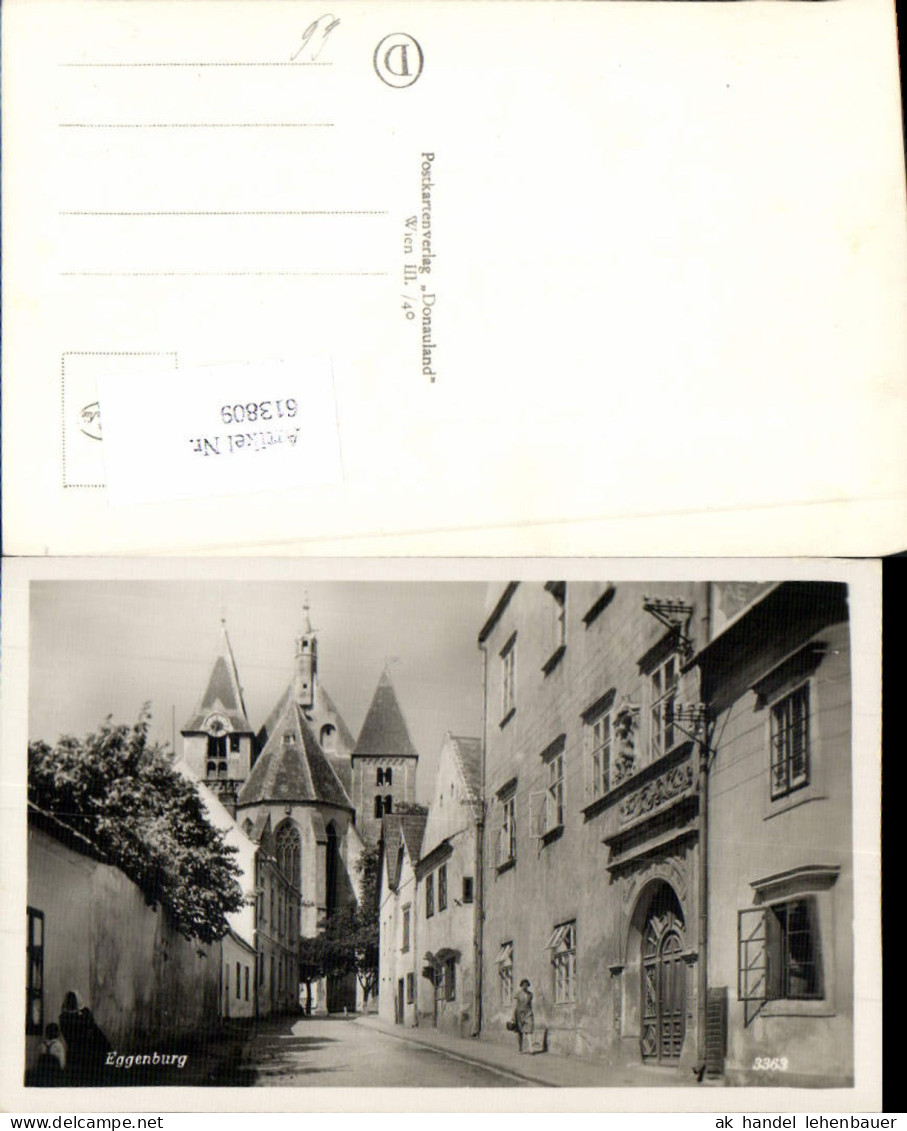613809,Eggenburg Straßenansicht