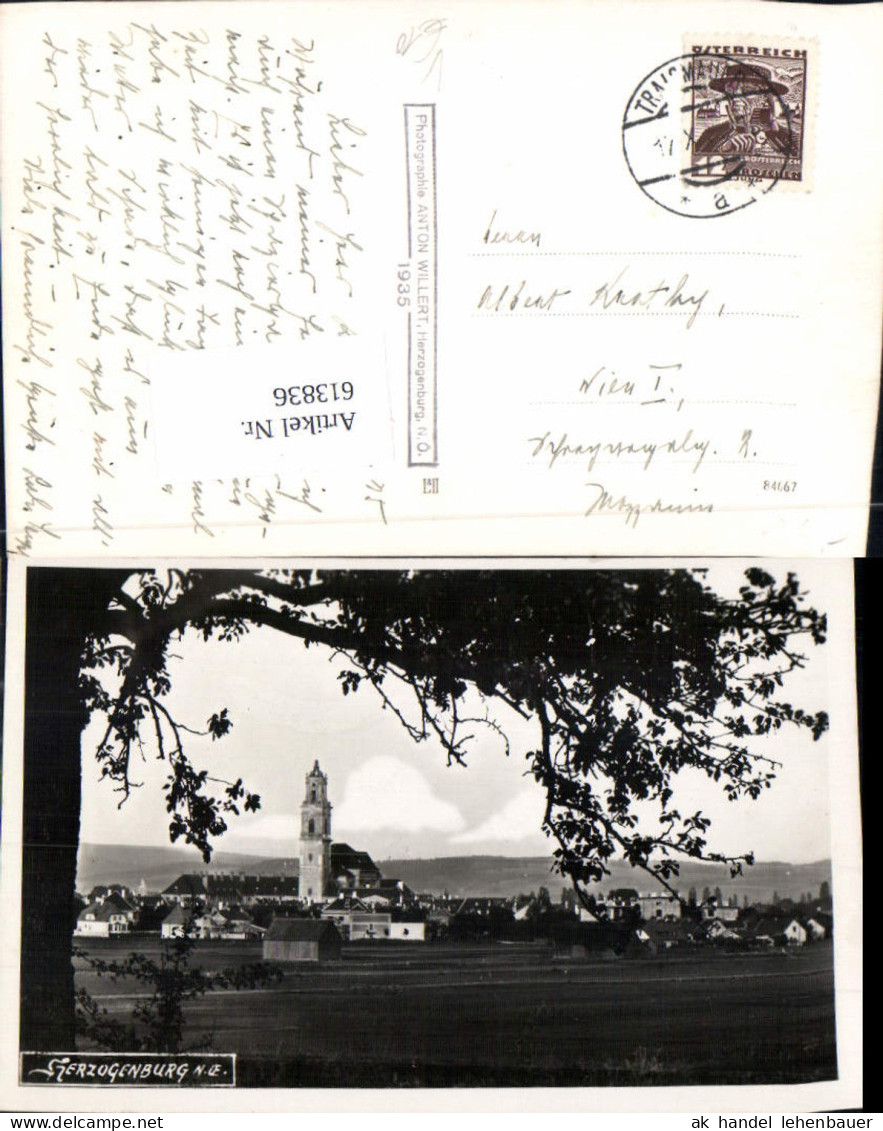 613836,tolle Foto-AK Herzogenburg 1935 pub Photographie Anton Willert Herzogenburg