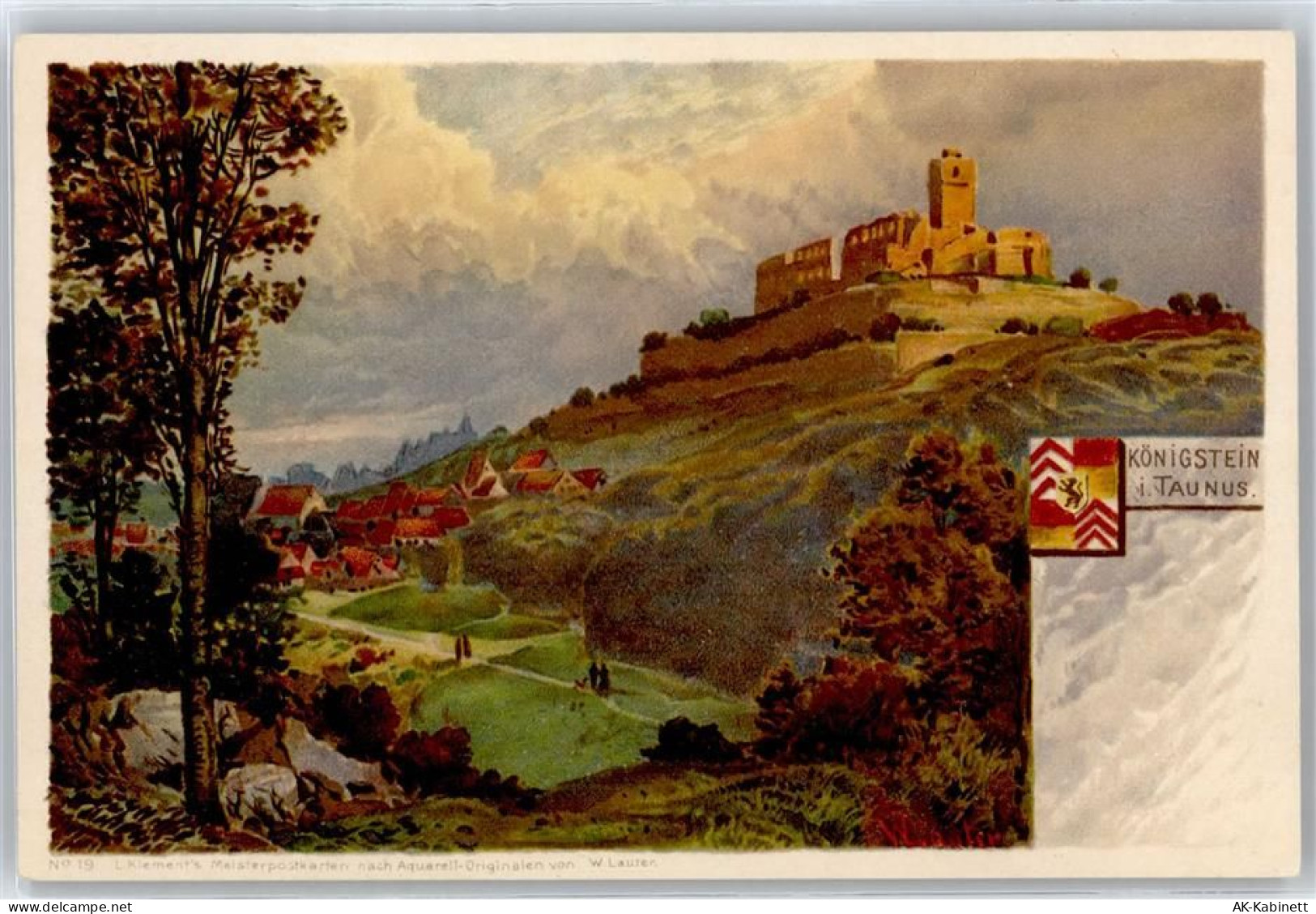 61462 W6240 Königstein im Taunus - Burgruine Königstein - 51041829