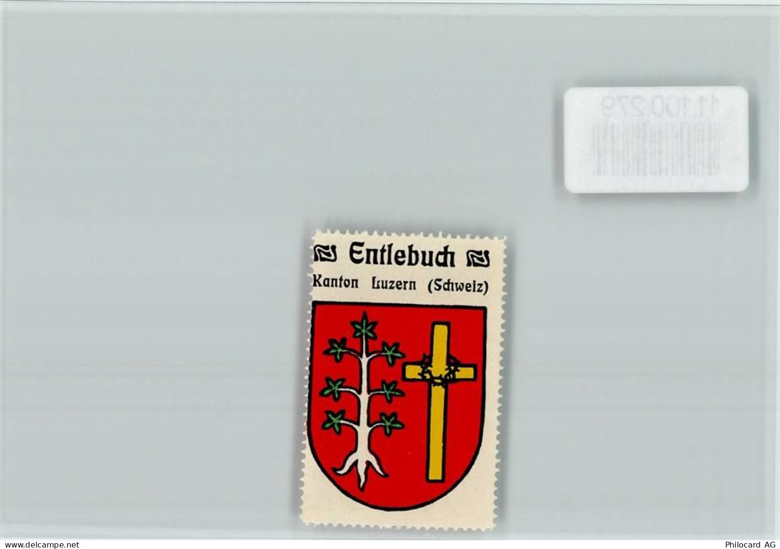 6162 Entlebuch - Vignette Wappen Kaffee Hag ca 1920-1940 - 11100279