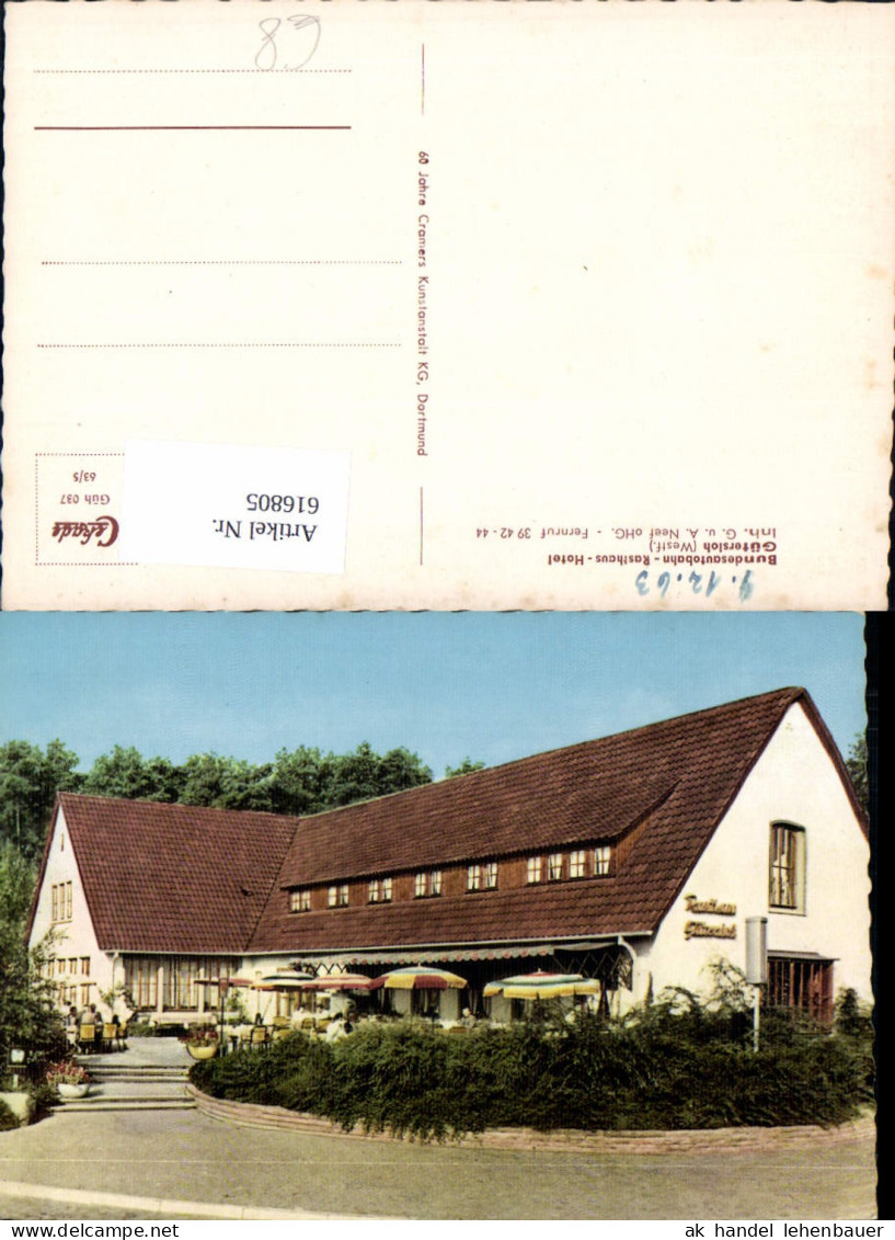 616805,Gütersloh Westfalen Rasthaus Hotel Gütersloh