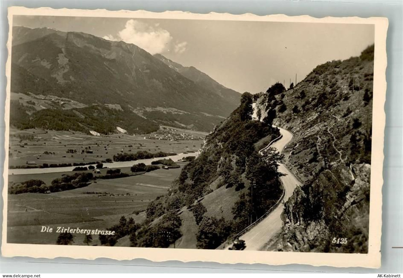 6170 Zirl 1943 Foto AK Zirlkerbergstrasse - 38187747