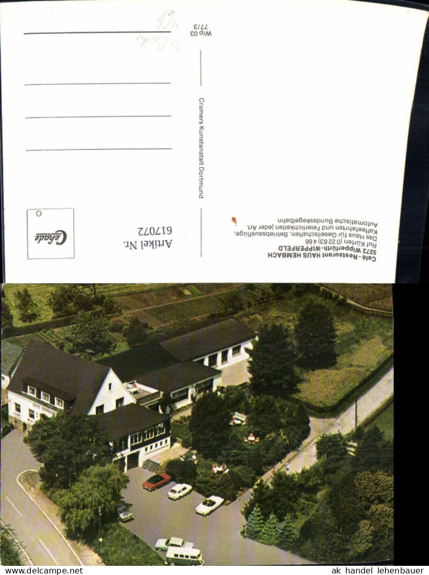 617072,Wipperfürth Wipperfeld Cafe Restaurant Haus Hembach VW Bully