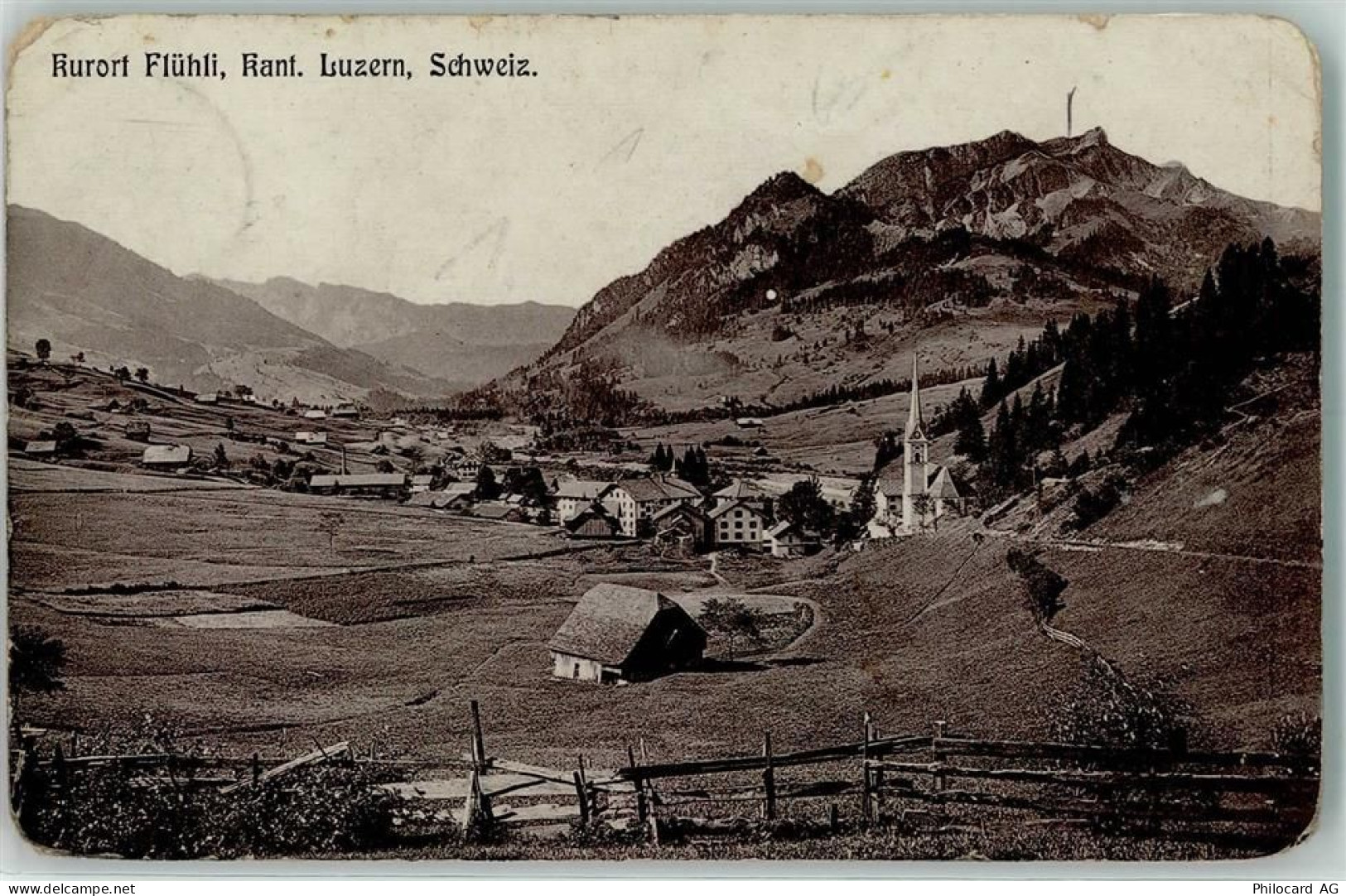 6173 Flühli LU 1906 Gebrauchsspuren - 10301923