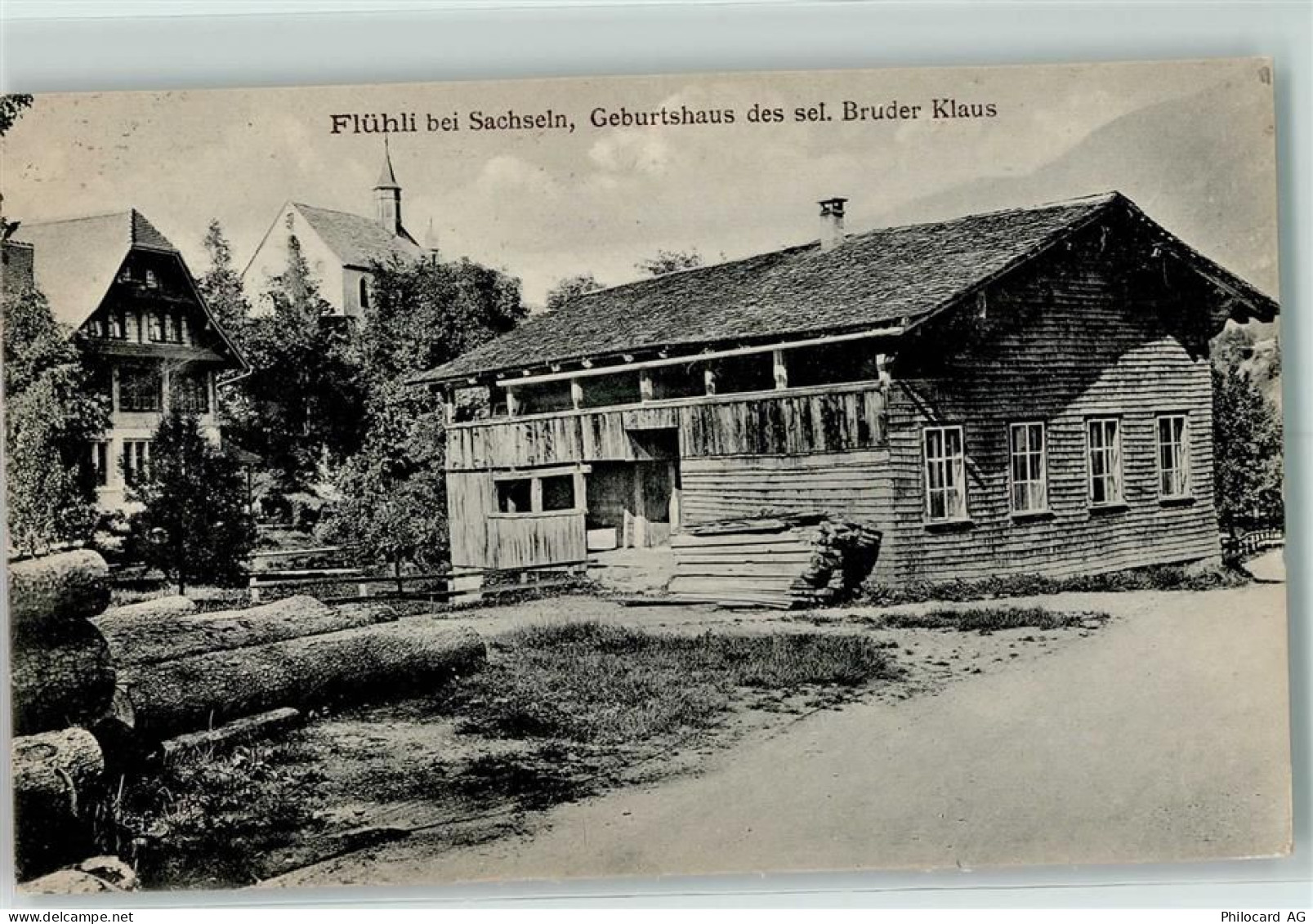 6173 Flühli LU 1923 - bei Sachseln Geburtshaus des sel. Bruder Klaus - 10216993