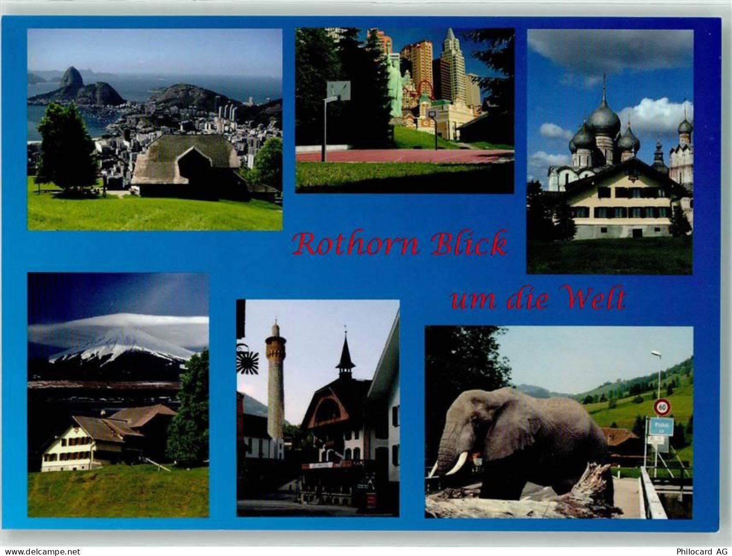 6173 Flühli LU - Lagerhaus Rothornblick Entlebuch Elefant - 39494046