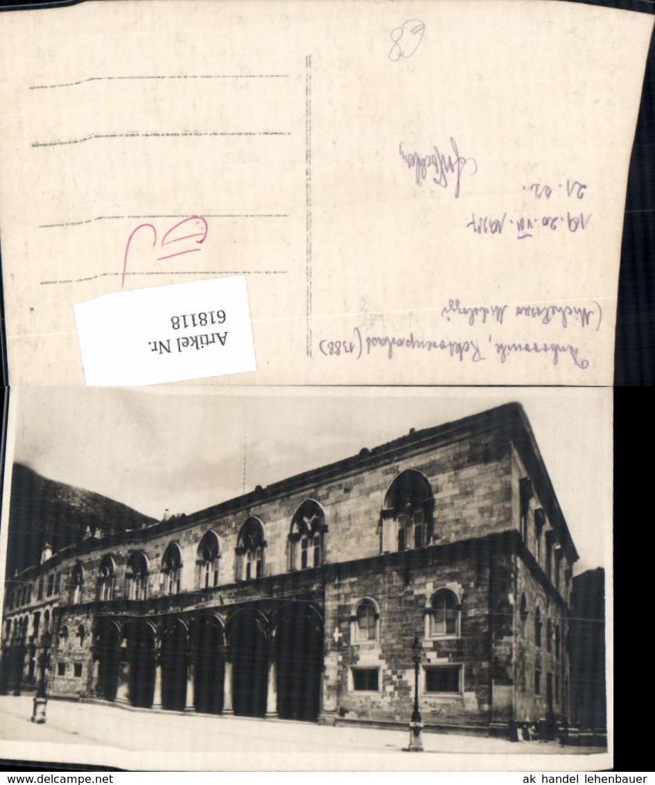 618118,Foto Ak Dubrovnik Rektorenpalast F&uuml;rstenpalast Croatia