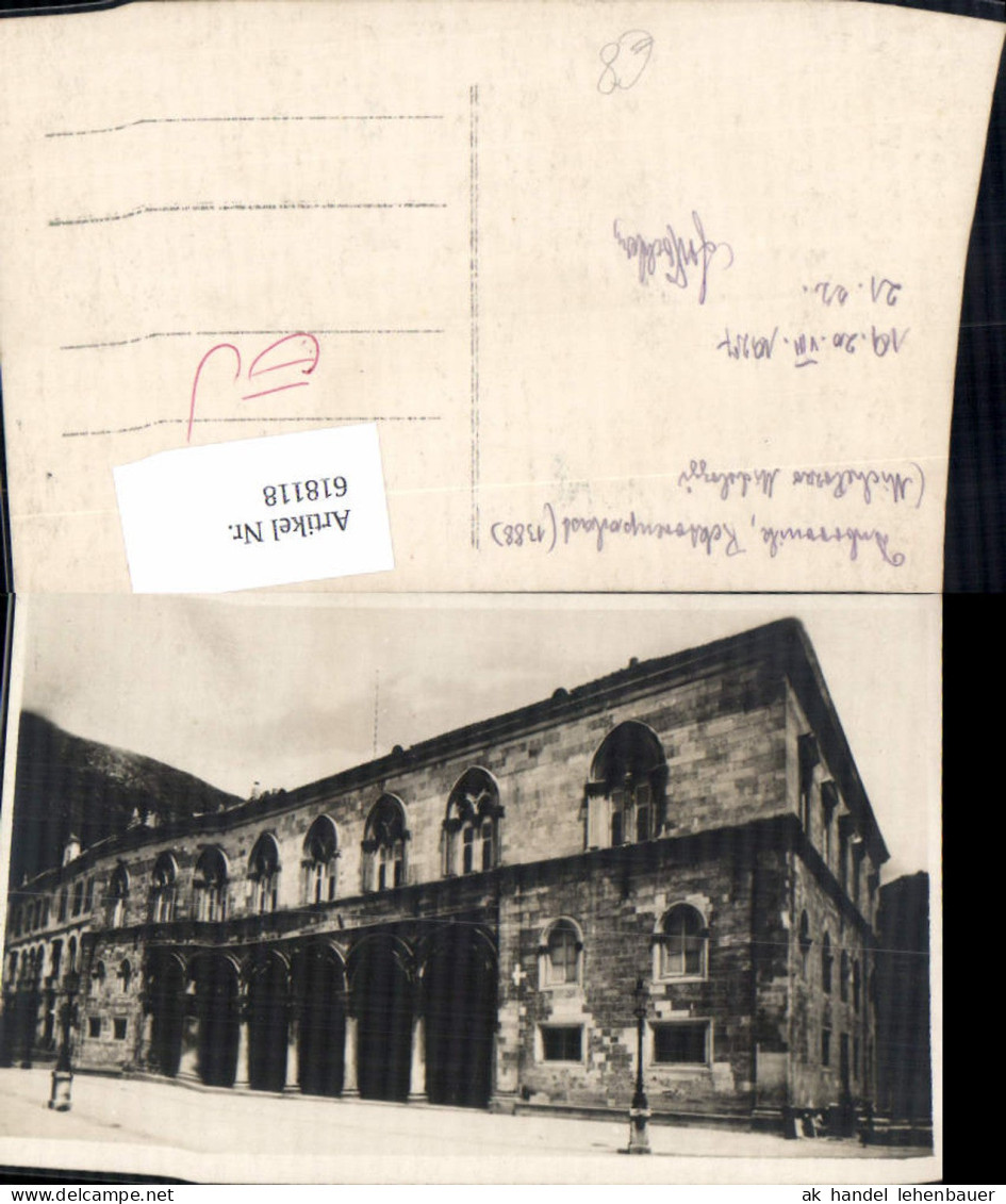 618118,Foto Ak Dubrovnik Rektorenpalast Fürstenpalast Croatia