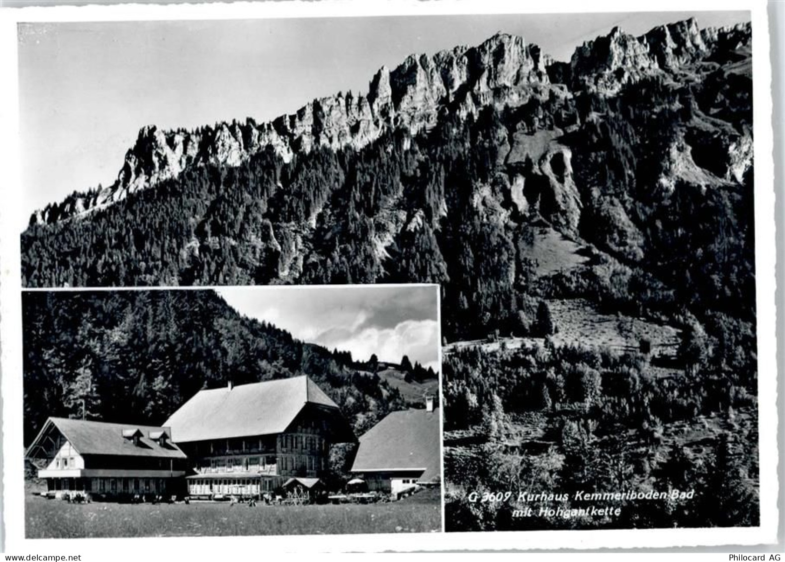 6197 Schangnau - Kurhaus Kemmeriboden-Bad, Hohgantkette - 50796773