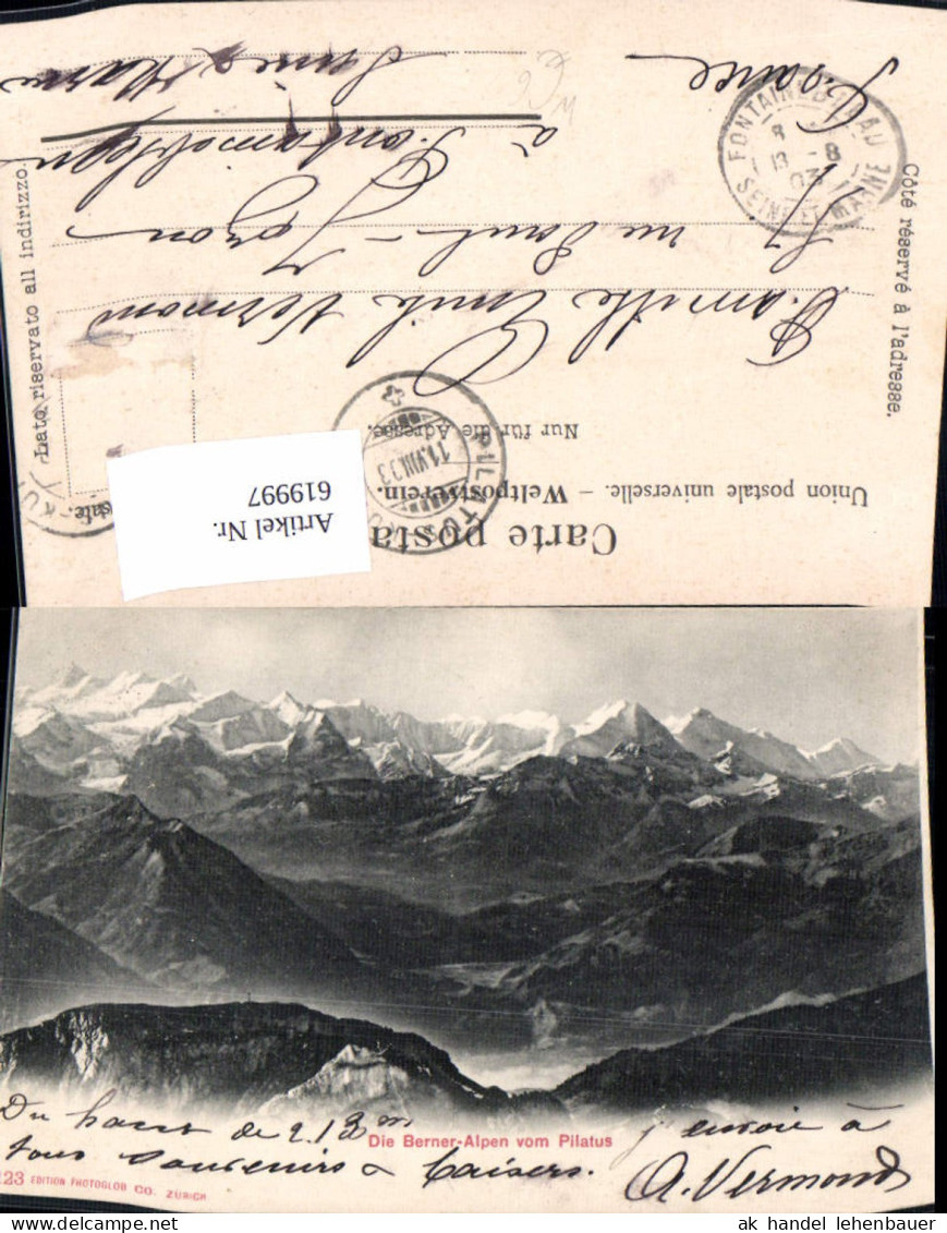 619997,Die Berner Alpen v. Pilatus Alpnach