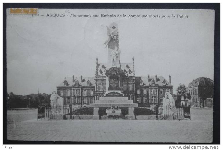 62 Arques monument aux morts    D62D  K62040K  C62040C RH051299