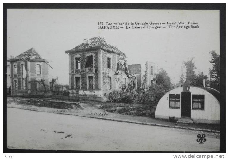 62 Bapaume banque caisse d'epargne ruine    D62D  K62080K  C62080C RH051318
