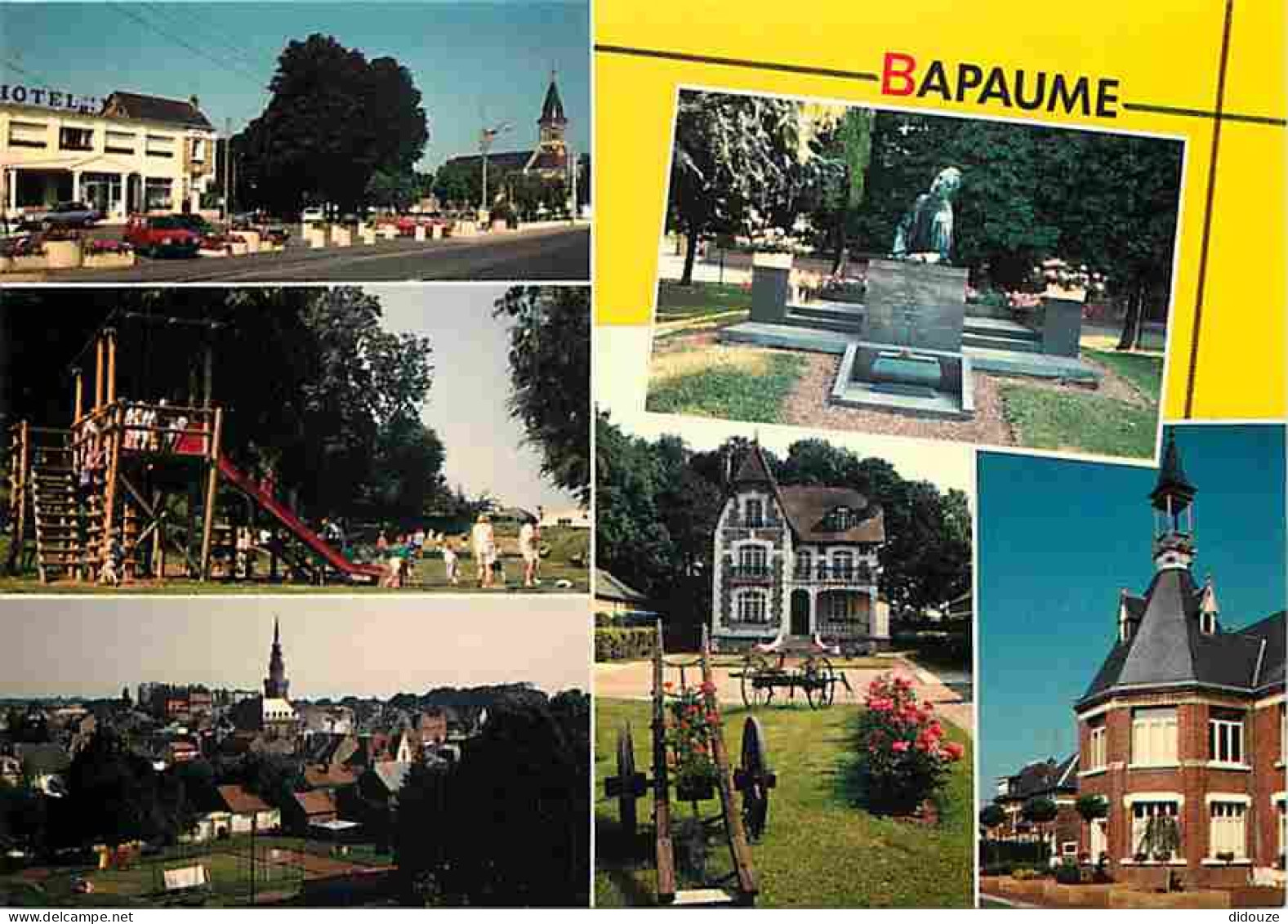 62 - Bapaume - Multivues - Automobiles - CPM - Voir Scans Recto-Verso