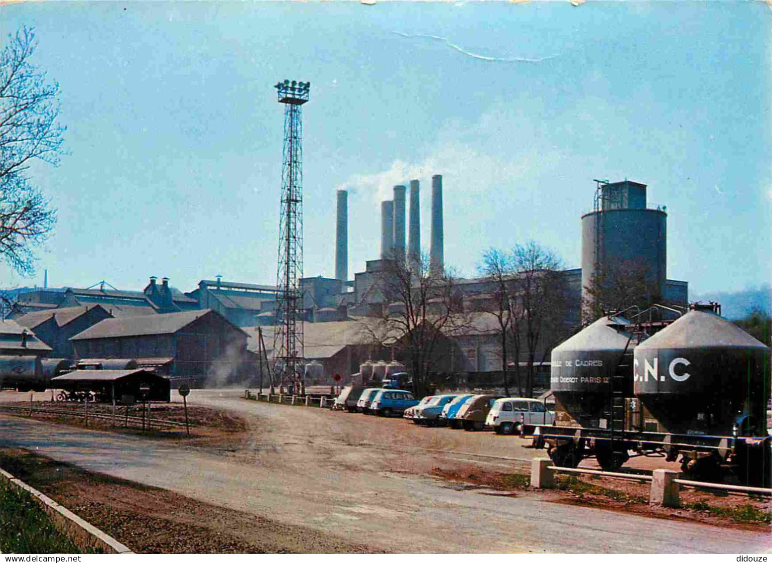 62 - Barlin - La Cimenterie La Loisne - Automobiles - CPM - Voir Scans Recto-Verso