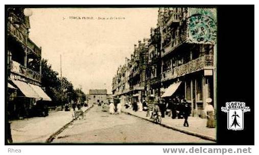 62 Berck-Plage Berck - 5 - BERCK-PLAGE - Avenue de la Gare -  cpa Rhea D62D  K62108K  C62108C