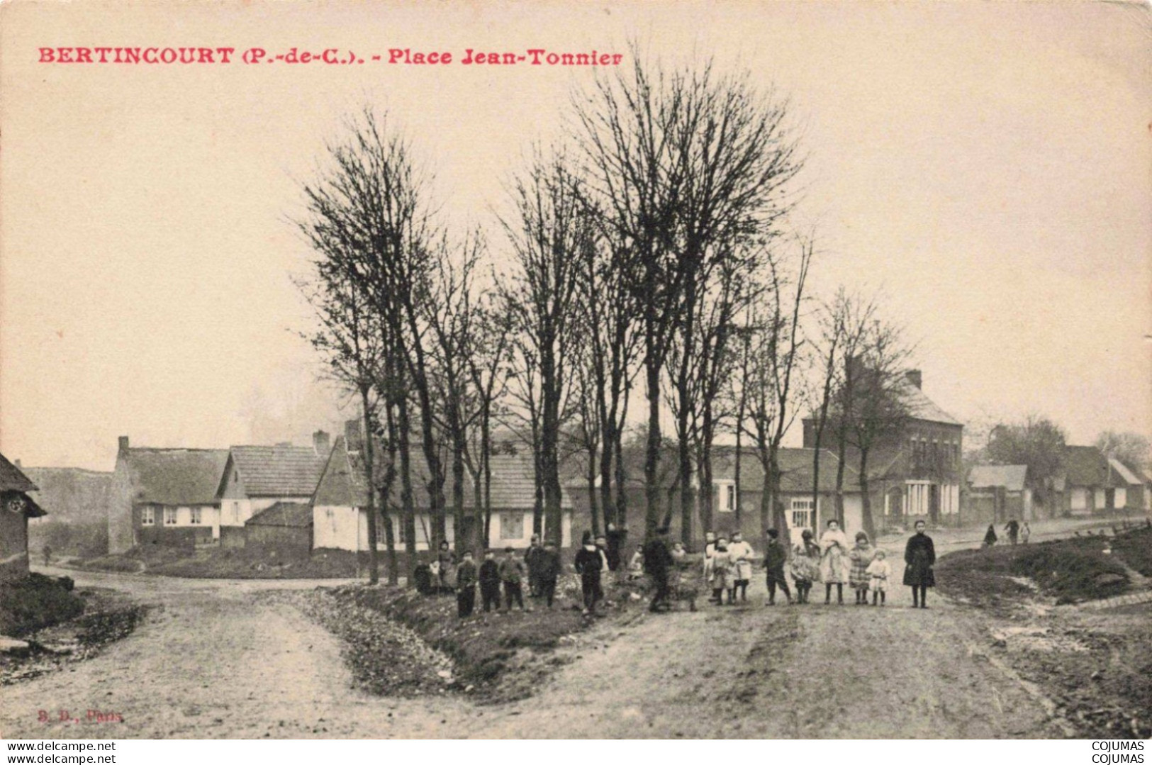 62 - BERTINCOURT - S01005 - Place Jean Tonnier