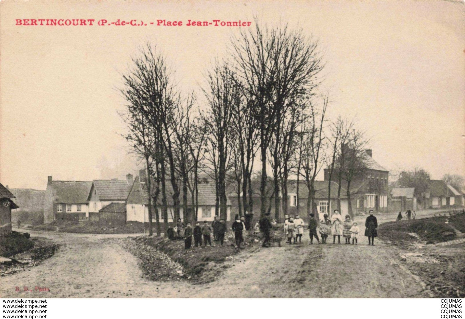 62 - BERTINCOURT - S01005 - Place Jean Tonnier