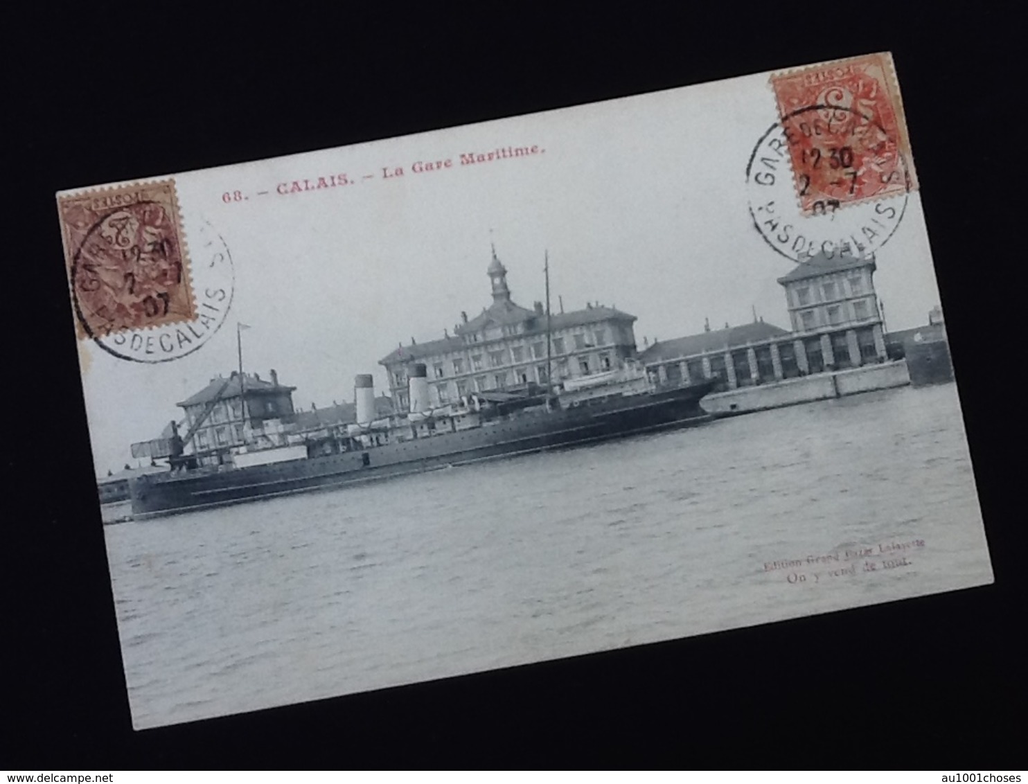 62  Calais  La Gare Maritime