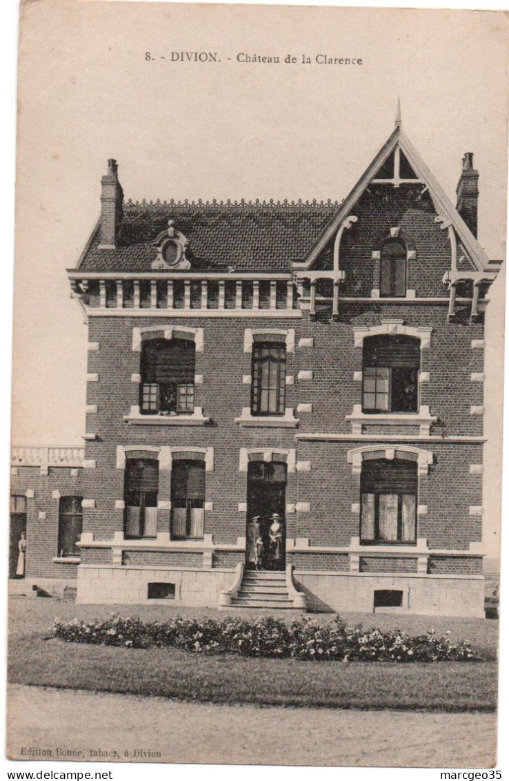 62 divion chateau de clarence édit. bonne tabacs n° 8