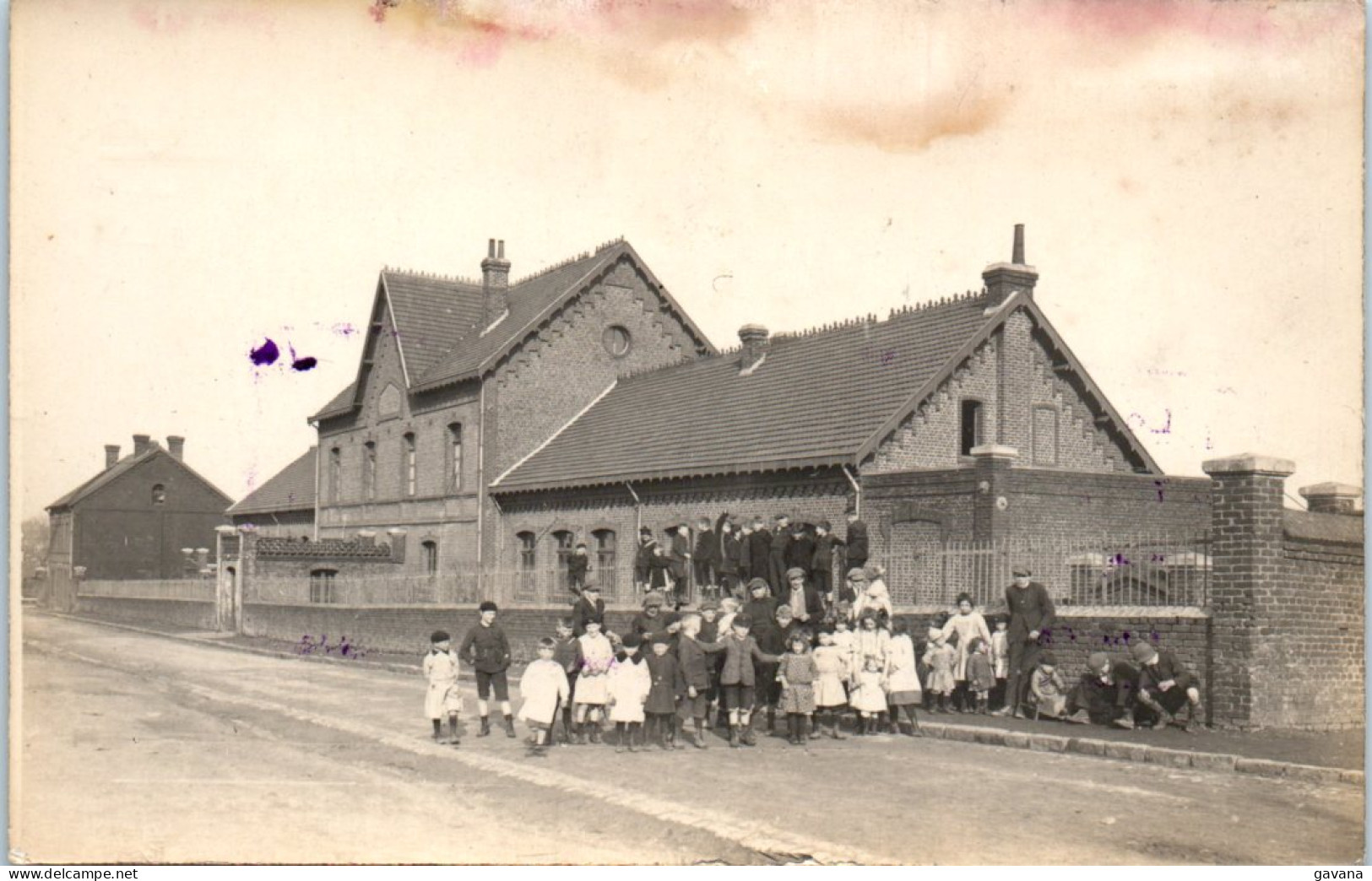 62 DIVION - l'école - Carte-photo