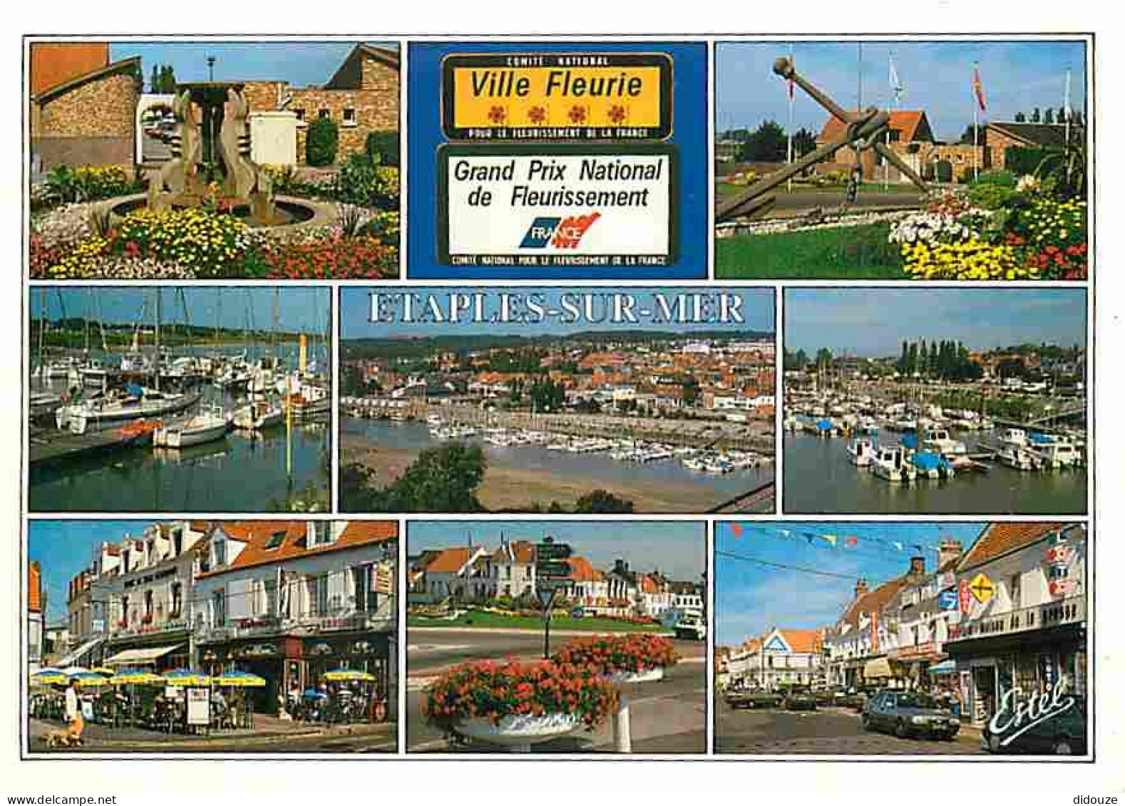 62 - Etaples sur mer - Multivues - Automobiles - Bateaux - CPM - Voir Scans Recto-Verso