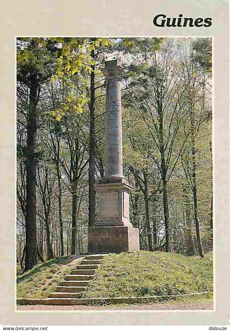 62 - Guines - La Colonne Blanchard - CPM - Voir Scans Recto-Verso