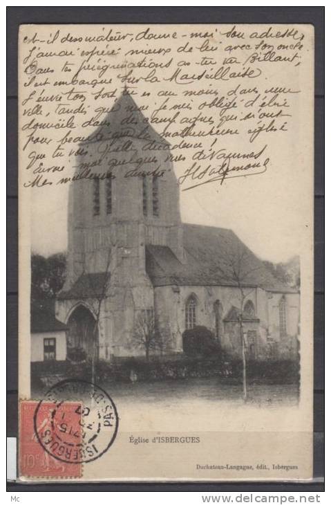 62 - Isbergues - l'Eglise