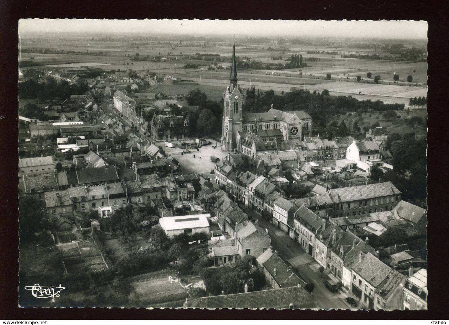 62 - LAVENTIE - VUE AERIENNE