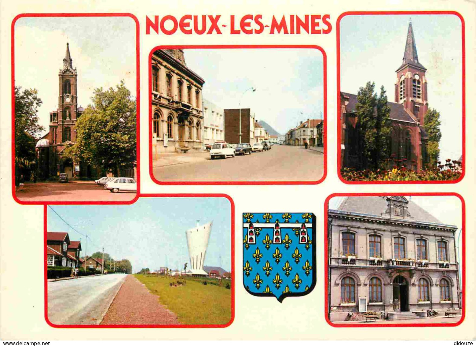 62 - Noeux les Mines - Multivues - Blasons - CPM - Voir Scans Recto-Verso