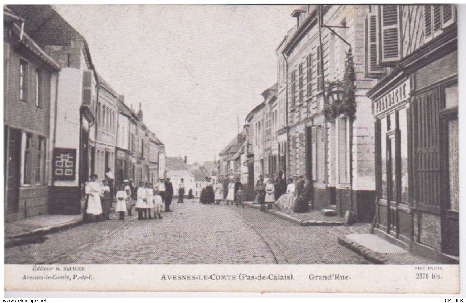 62 - PAS DE CALAIS - AVESNES LE COMTE - GRAND RUE