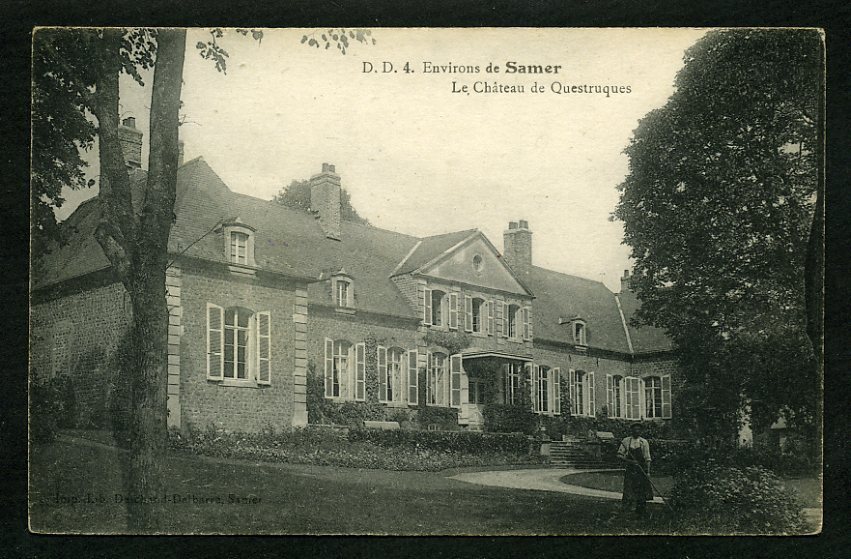 62 - SAMER - Environs de Samer - Le Château de Questruques