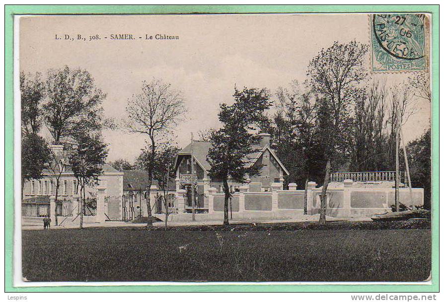 62 - SAMER --  Le château