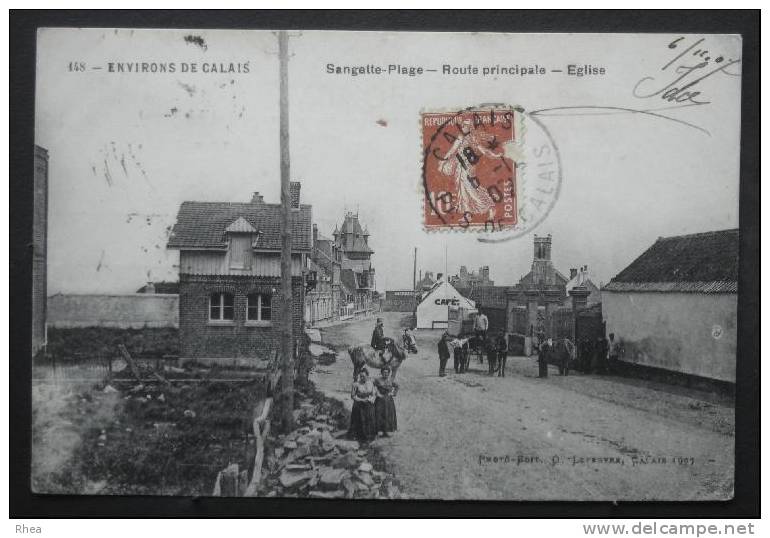 62 Sangatte - cpa -  /  D62D  K62193K  C62774C