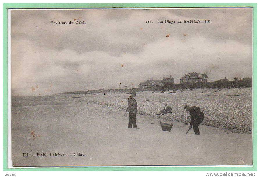 62 - SANGATTE --  La plage
