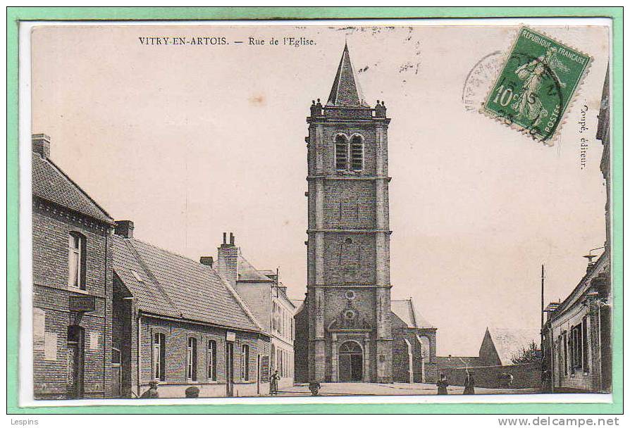 62 - VITRY en ARTOIS --  Rue de L'Eglise