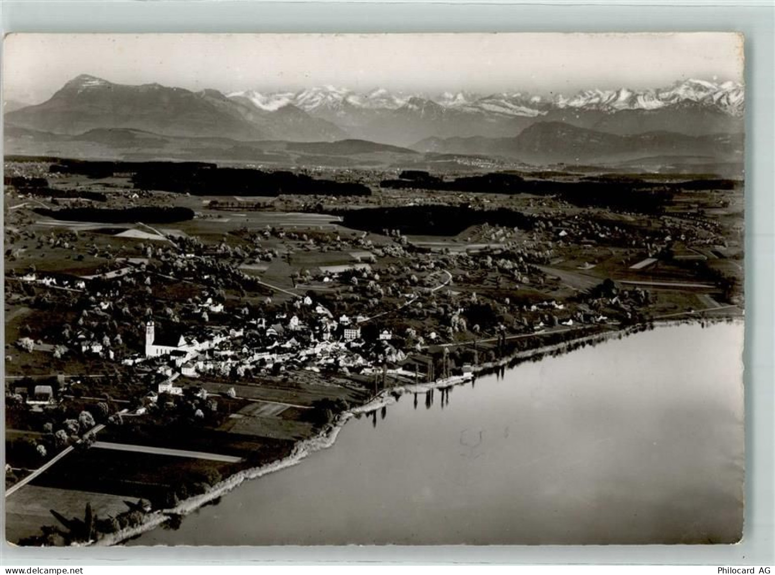 6204 Sempach - Fliegeraufnahme Kirche Berge - 10586103