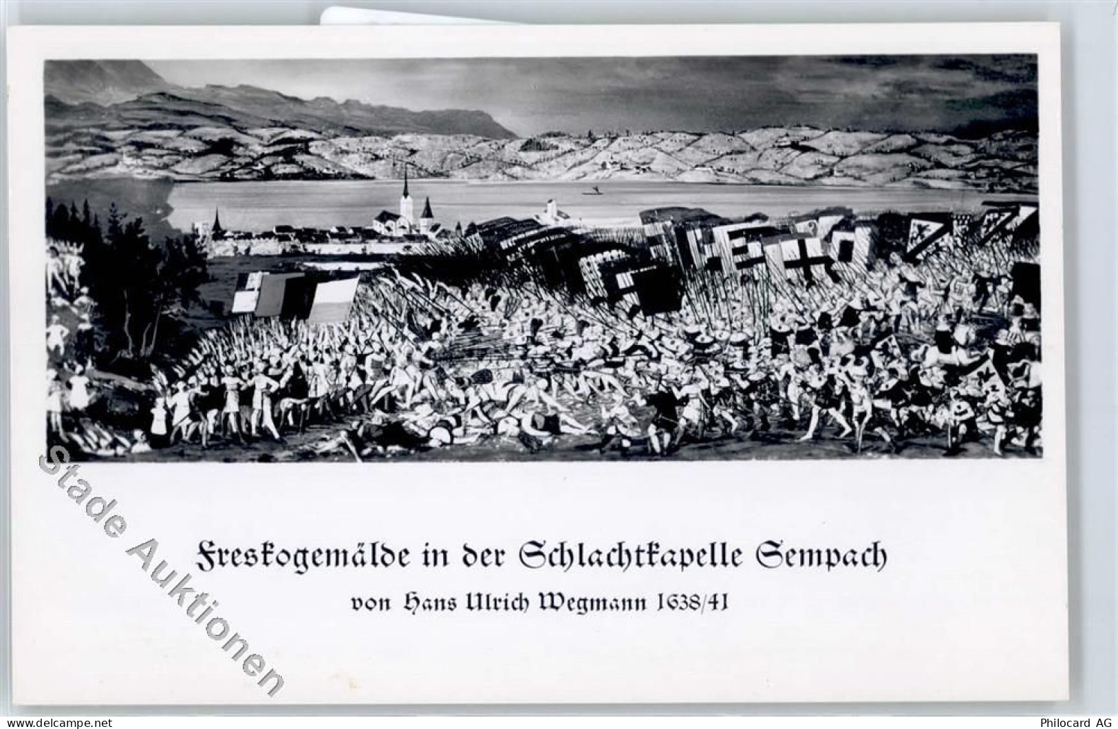 6204 Sempach - Freskogemälde, Schlachtkapelle - 51279636