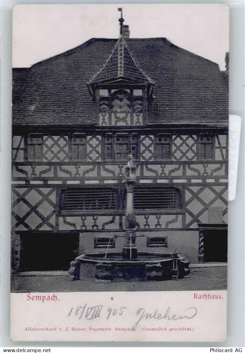 6204 Sempach - Rathaus - 50811654