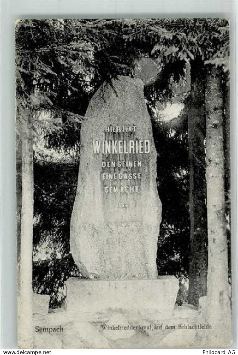 6204 Sempach - Winkelrieddenkmal - 39692534
