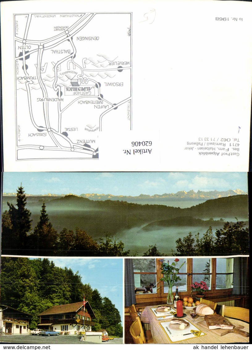 620406,Mehrbild Ak M&uuml;mliswil-Ramiswil Ramiswil Pa&szlig;wang Gasthof Alpenblick