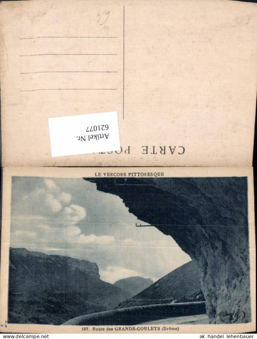 621077,Le Vercors Pittoresque Route des Grands-Goulets Drome Vercors Grenoble France
