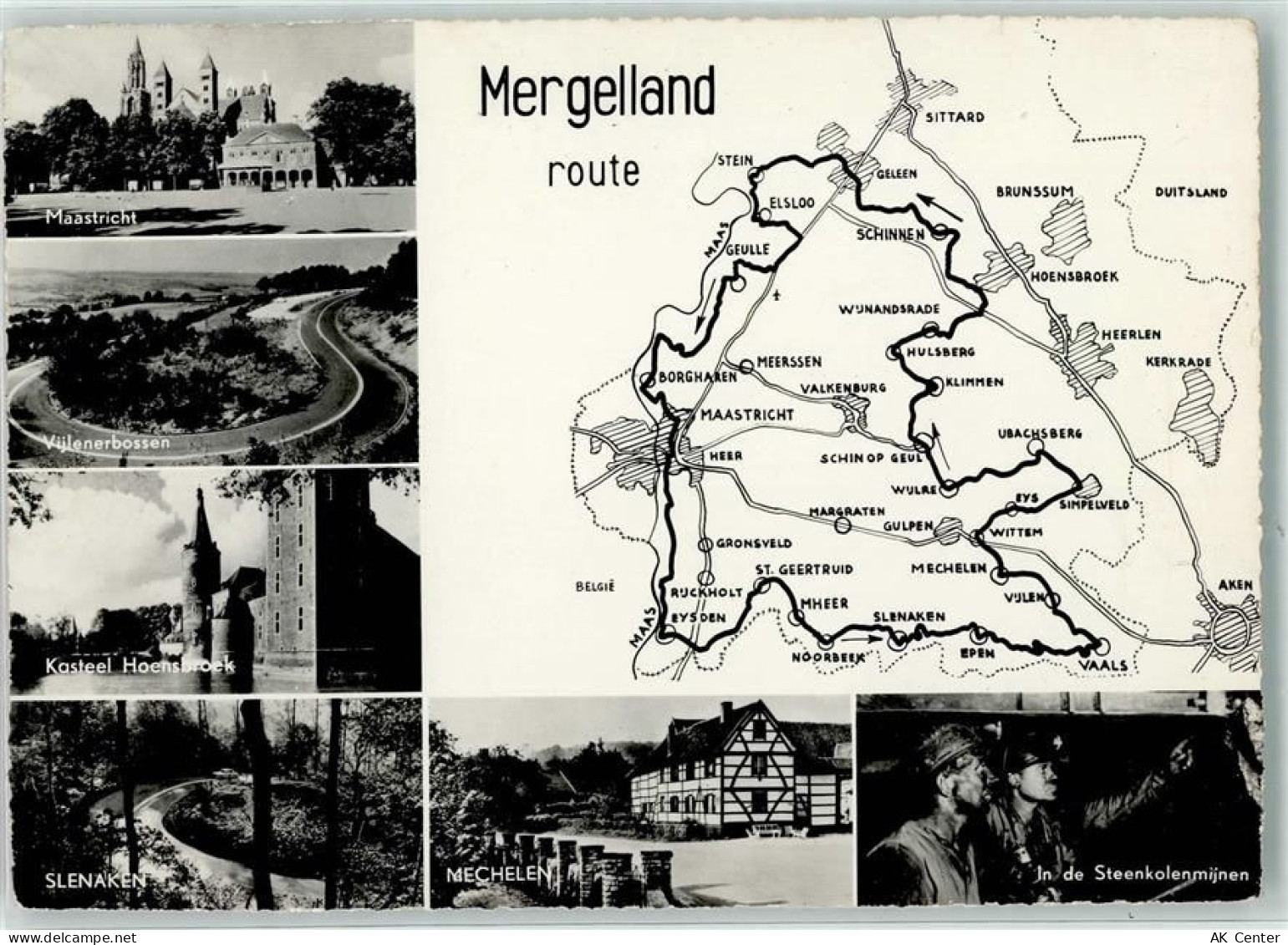 6211 Maastricht - Vijlenerbossen Kasteel Hoensbroek Slenaken Mechelen In... - 11036425