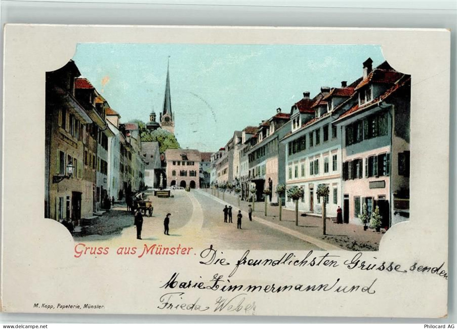 6215 Beromünster 1903 Lithographie - 13218682