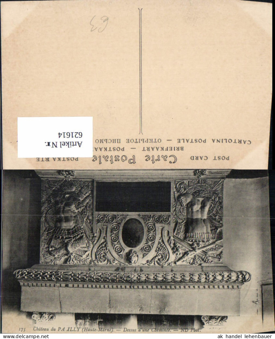621614,Chateau du Pailly Haute Marne Dessus d une Cathedrale France