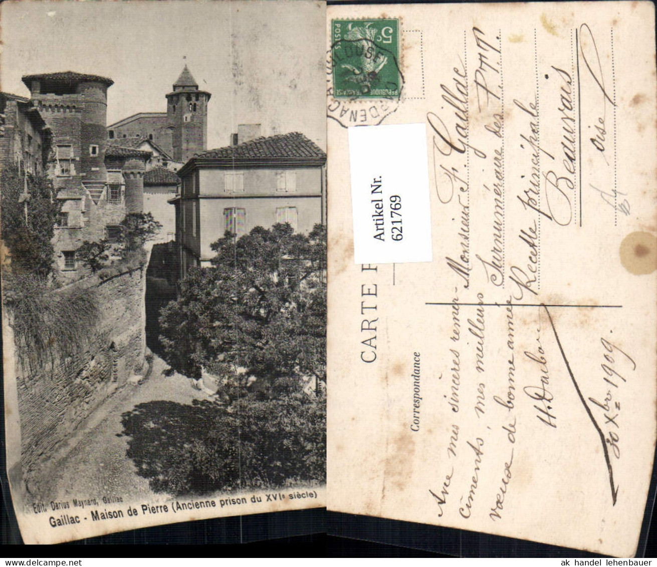 621769,Gaillac Maison de Pierre France