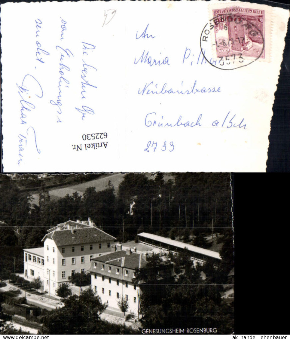 622530,Foto Ak Genesungsheim Rosenburg Rosenburg-Mold