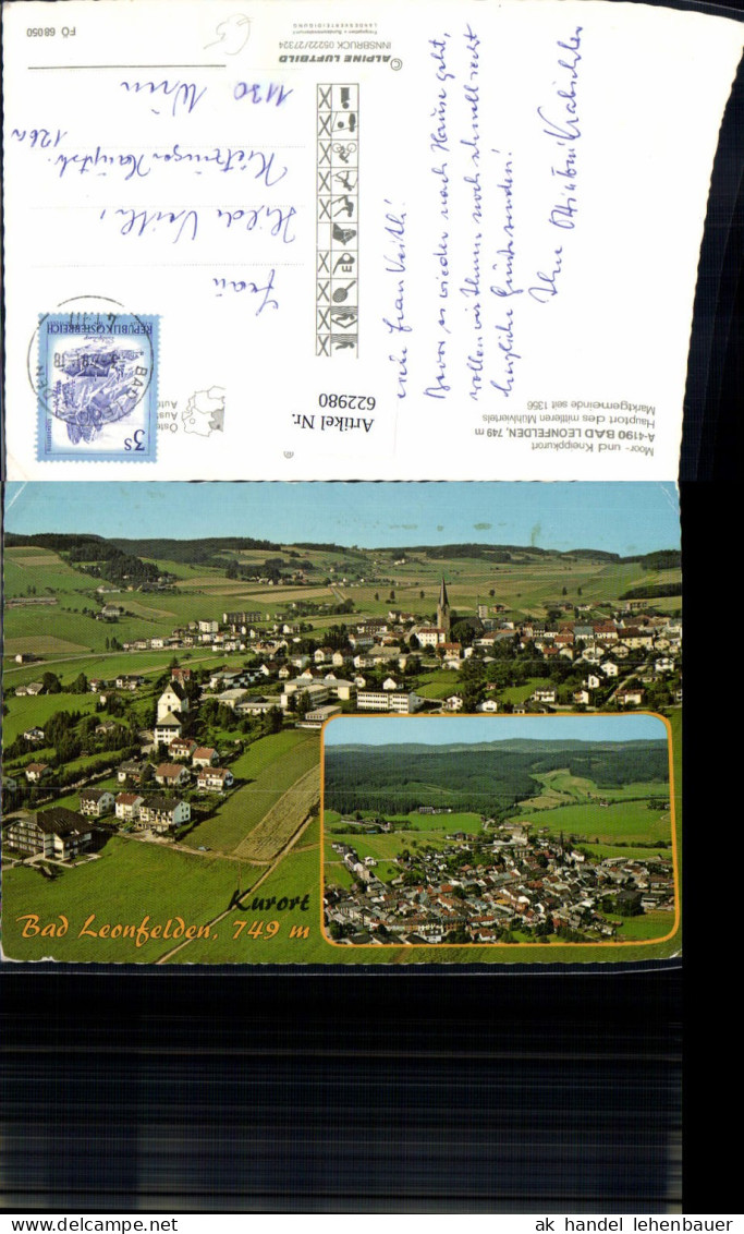 622980,Mehrbild Ak Bad Leonfelden