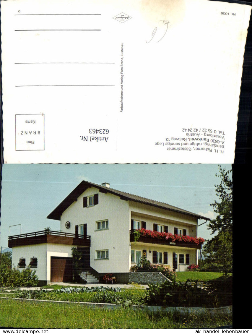 623463,Rankweil Gästezimmer Pichorner